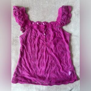 Fairytale Lace Pink Top